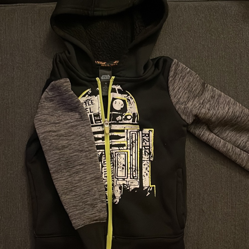 Star Wars R2-D2 zip up - Picture 3 of 3